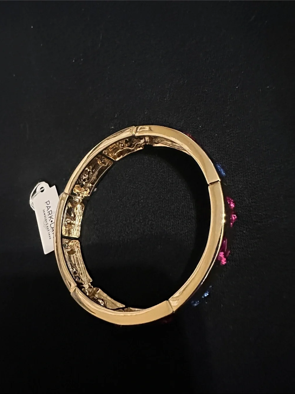Park Lane Papillion Butterfly Bracelet in Pink & Blue